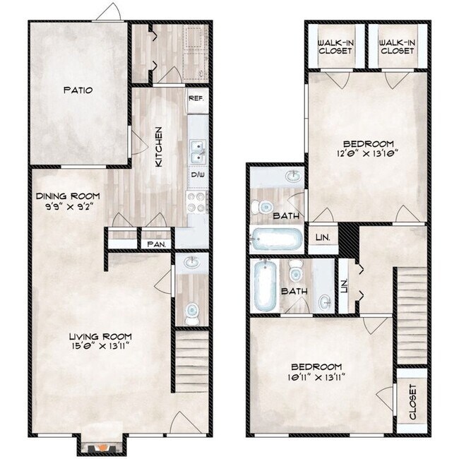 J 1611 floor plan