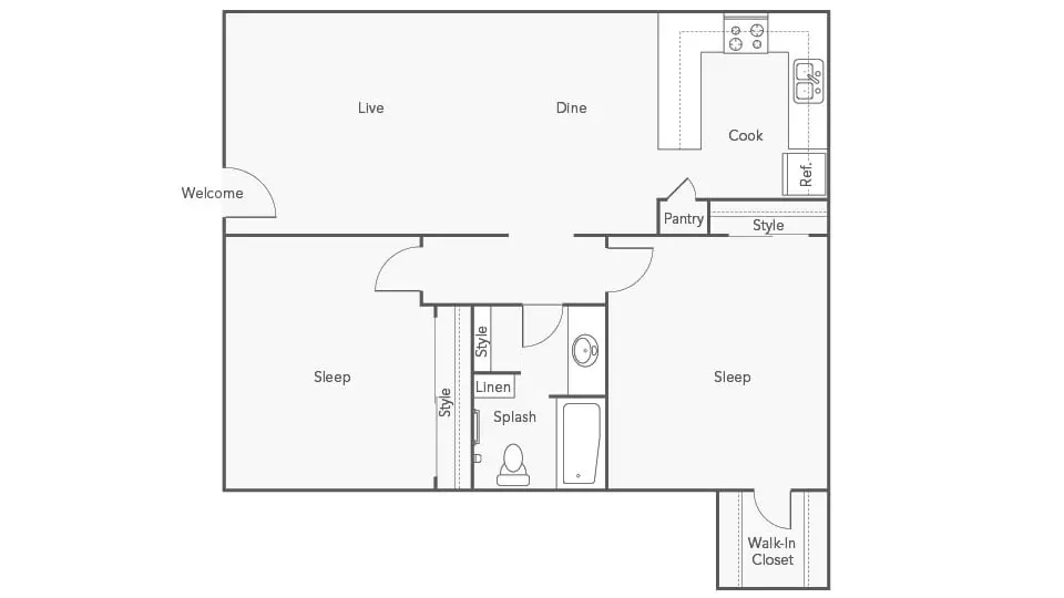 B2 1-73 floor plan