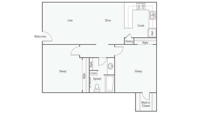 Unit 50 50 floor plan