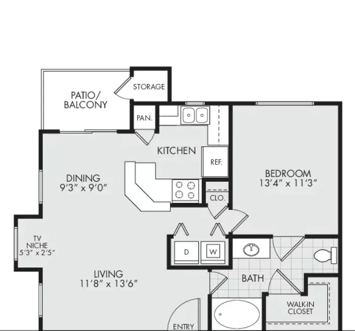 Belle ES1425 floor plan