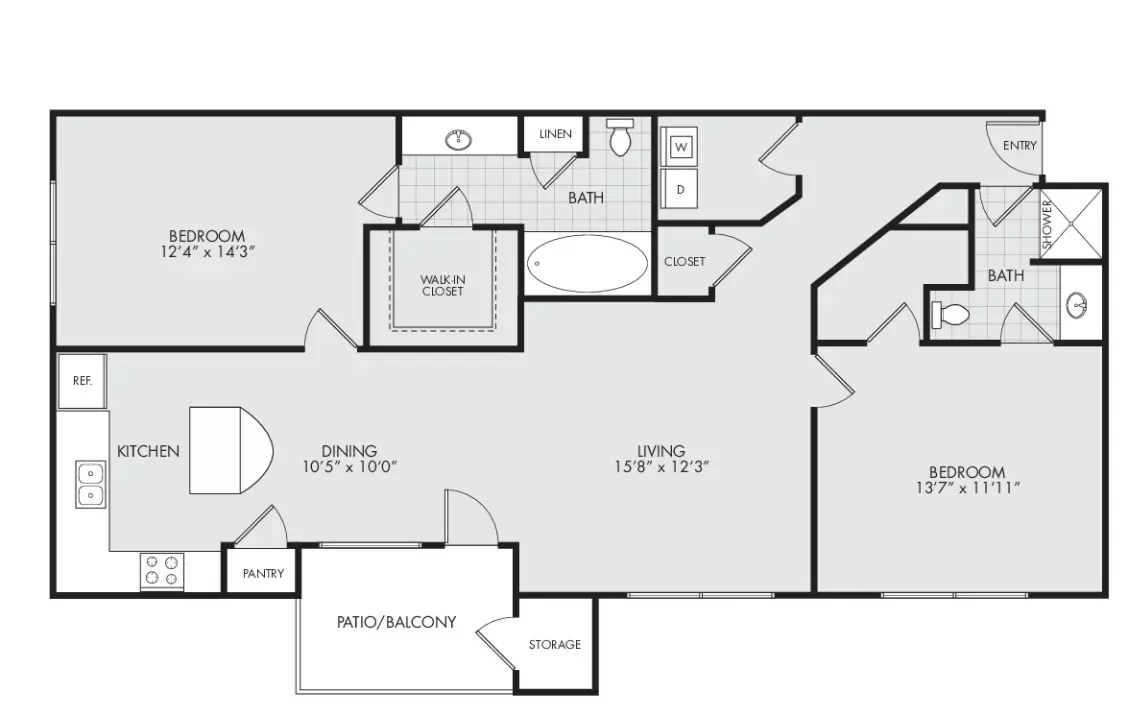 Terrell ES1033 floor plan
