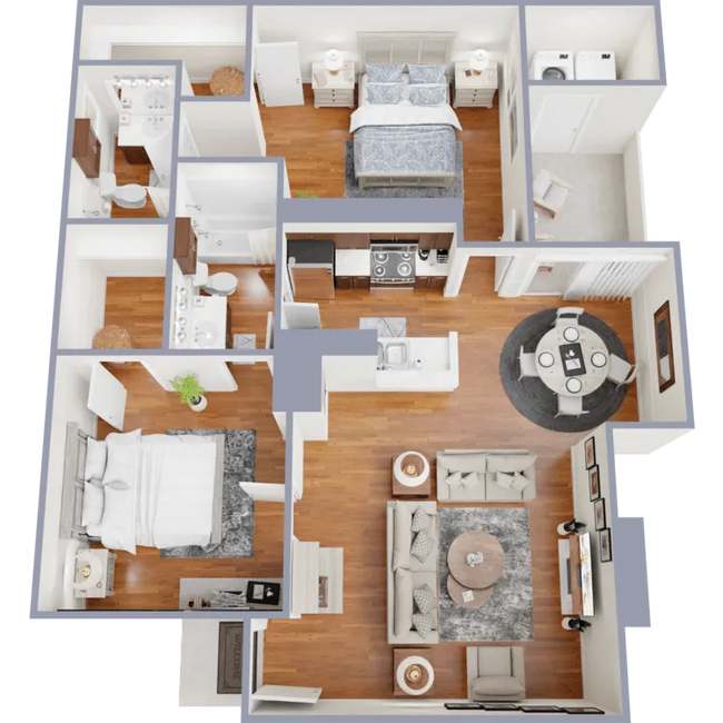 2x2 1803 floor plan