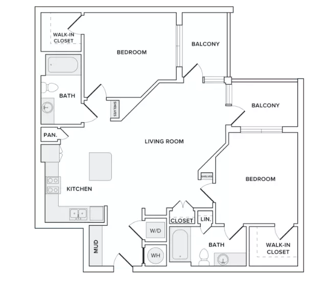 Unit 323 323 floor plan