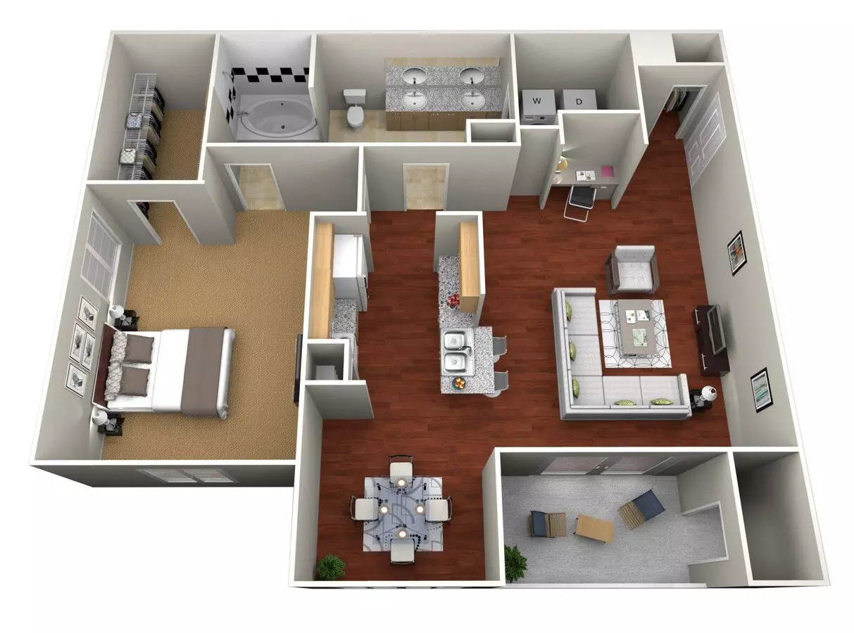 Unit 0833 0818 floor plan
