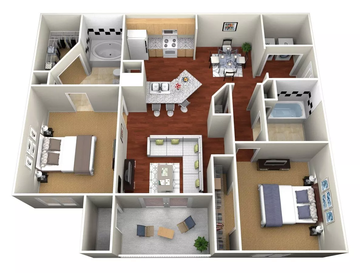 Unit 1435 0118 floor plan