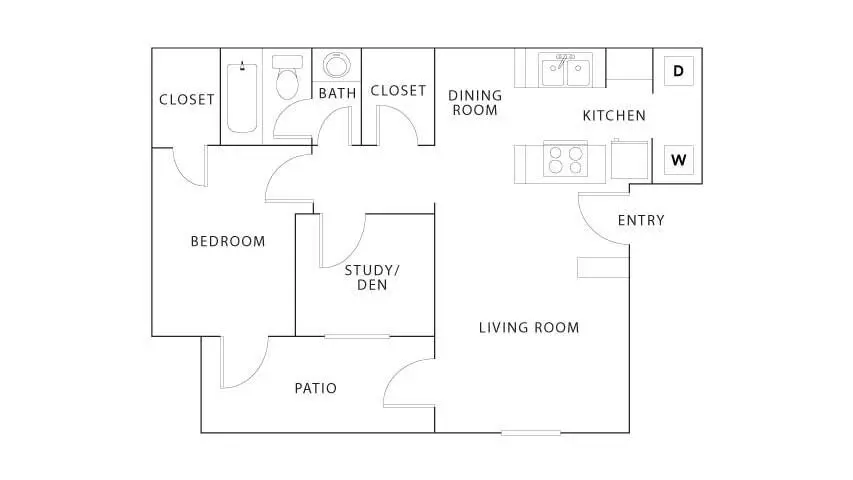 Unit 1709 1709 floor plan