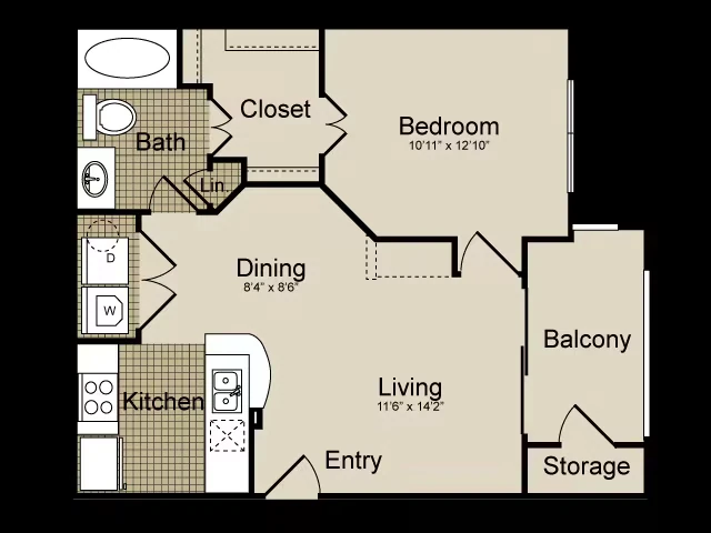 A1 13005 floor plan