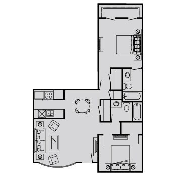E 0222 floor plan