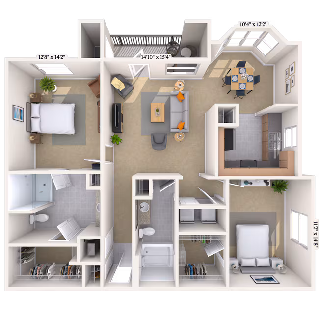 Unit 0101311 floor plan