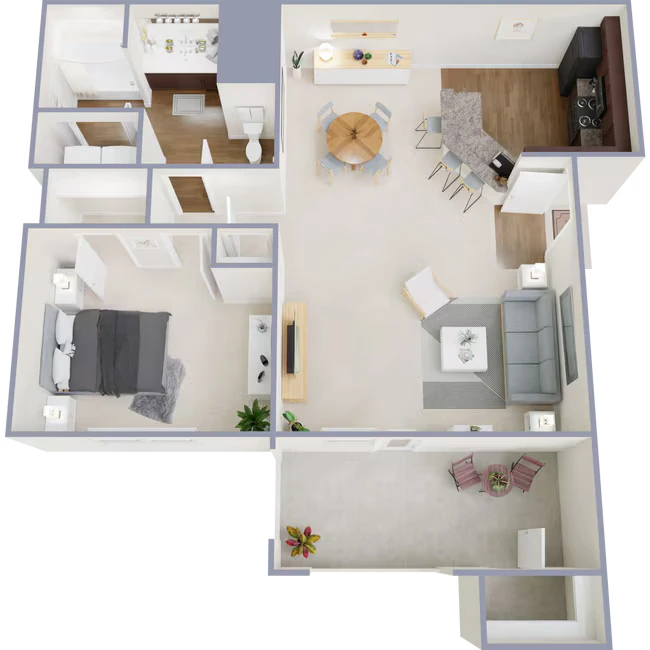 1A 437 floor plan