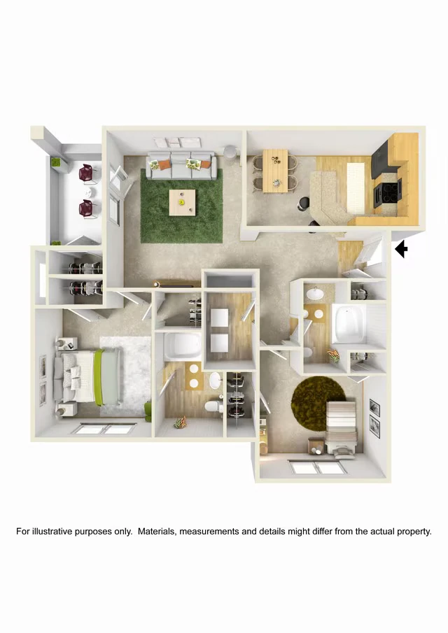 2A 733 floor plan