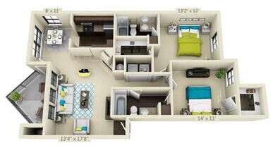 Edgewater 510 floor plan