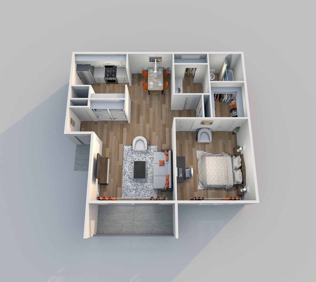 Unit 6432-4 6432-4 floor plan