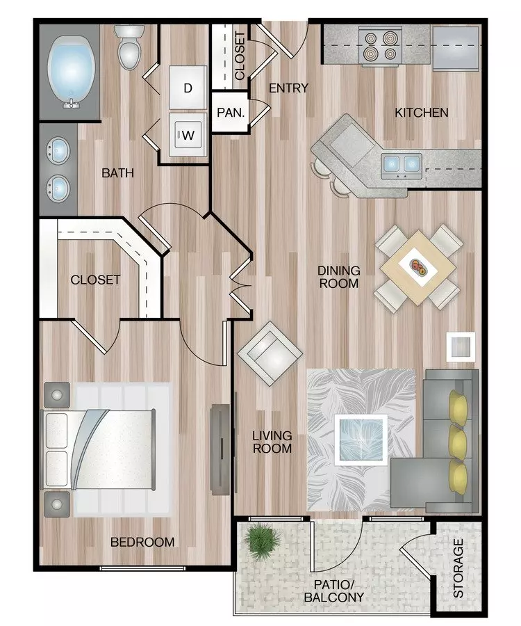 1-1 A 4202 floor plan