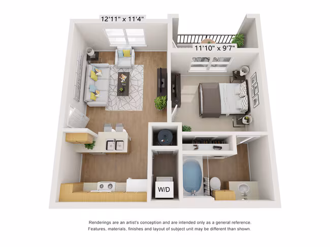 Unit 8305 floor plan