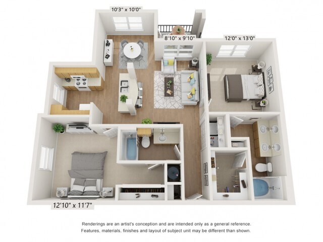 B3 6201 floor plan