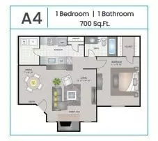 A5 1604-2 floor plan