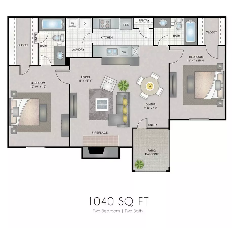 B3 2097-1 floor plan