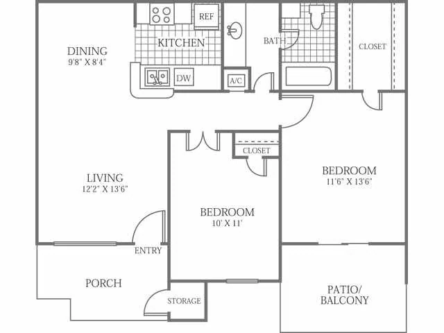 B1 1706-2 floor plan