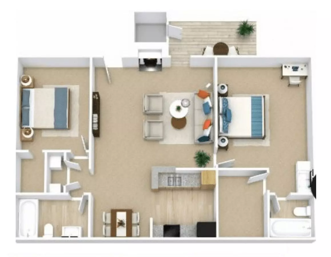 The 890 504 floor plan