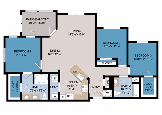 Kirkwood 9206 floor plan