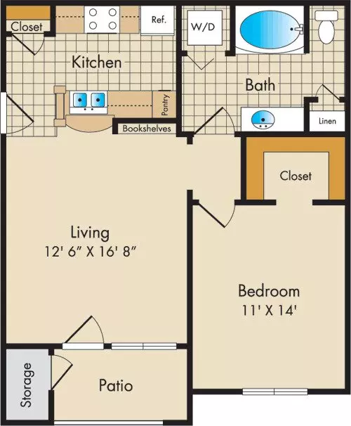 A 5207 floor plan