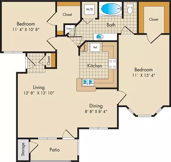 D 7301 floor plan
