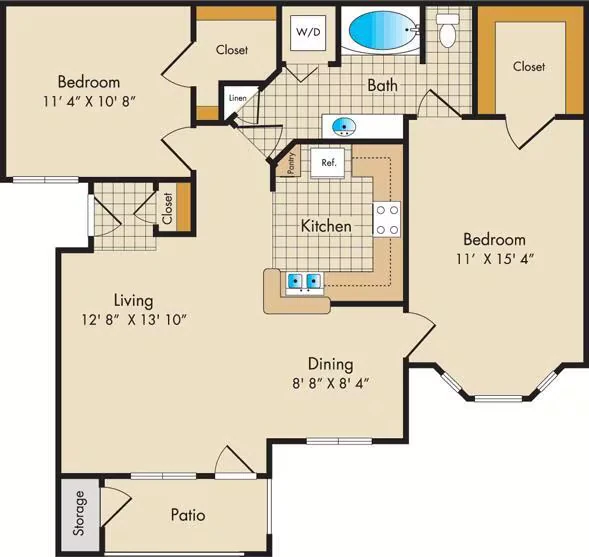 D 16305 floor plan