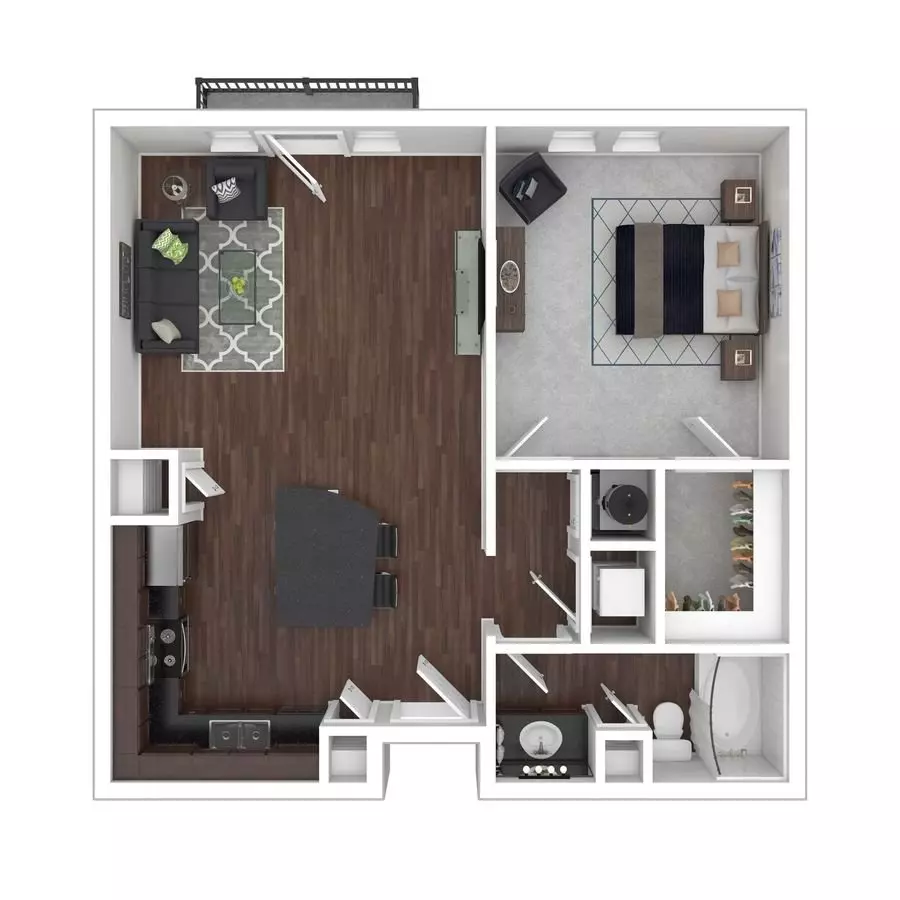 Unit 2008 3008 floor plan