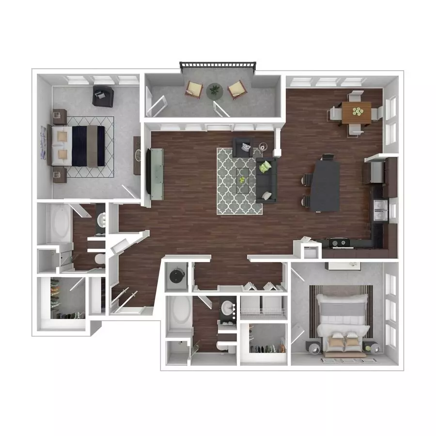 Unit 2074 2074 floor plan