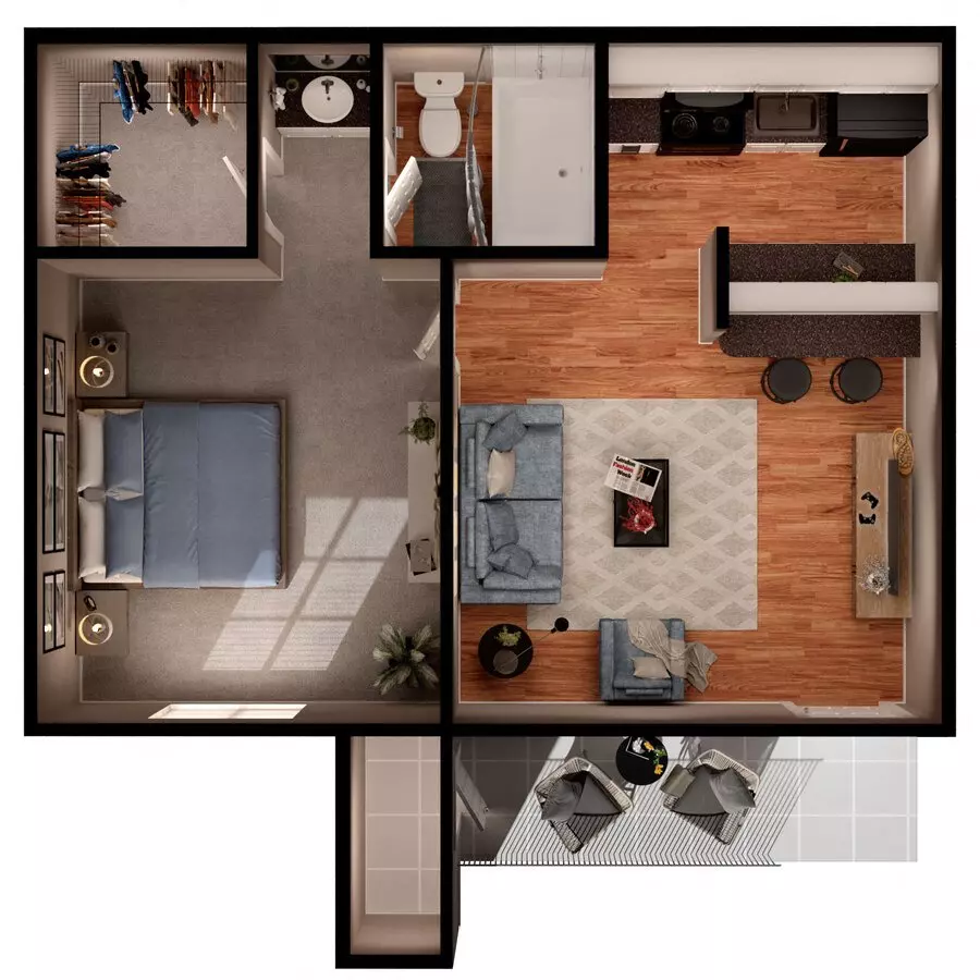A 1202 floor plan
