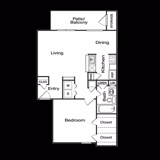 Unit 2208 floor plan
