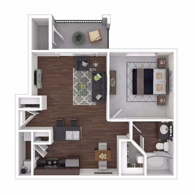 Unit 1423 2615 floor plan