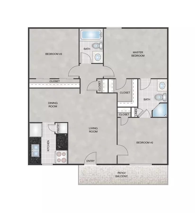 Walnut 606 floor plan