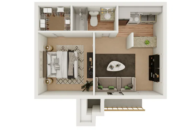 Unit - 811 floor plan