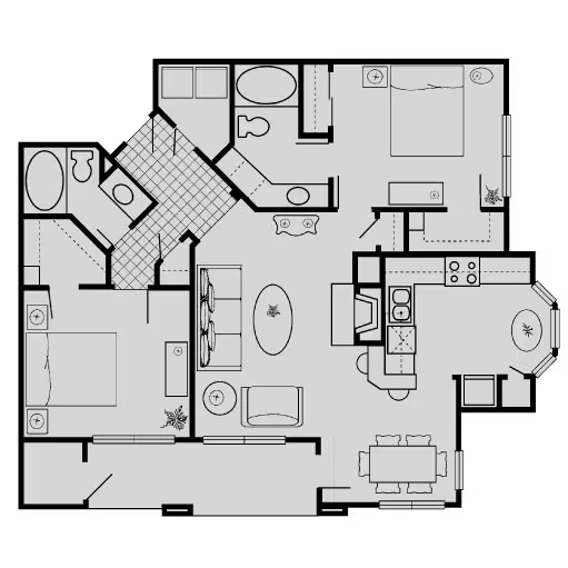 H 1537 floor plan