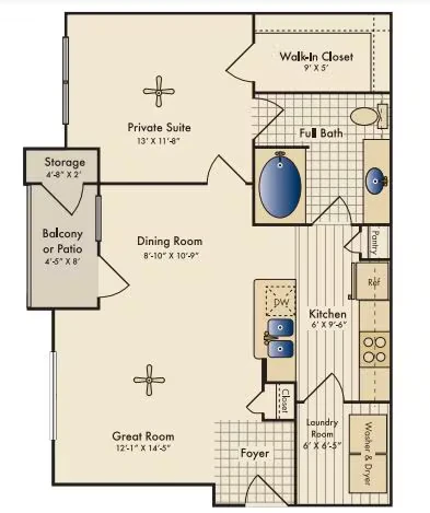 Pampa 1113 floor plan