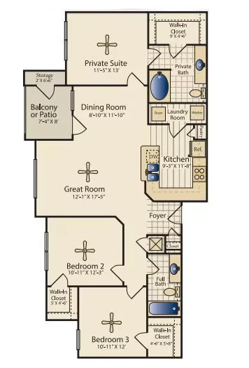 Savanna 0628 floor plan