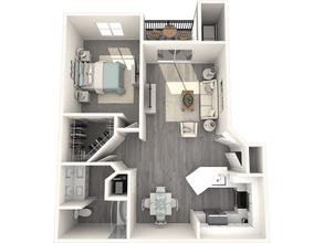 1×1 0206 floor plan