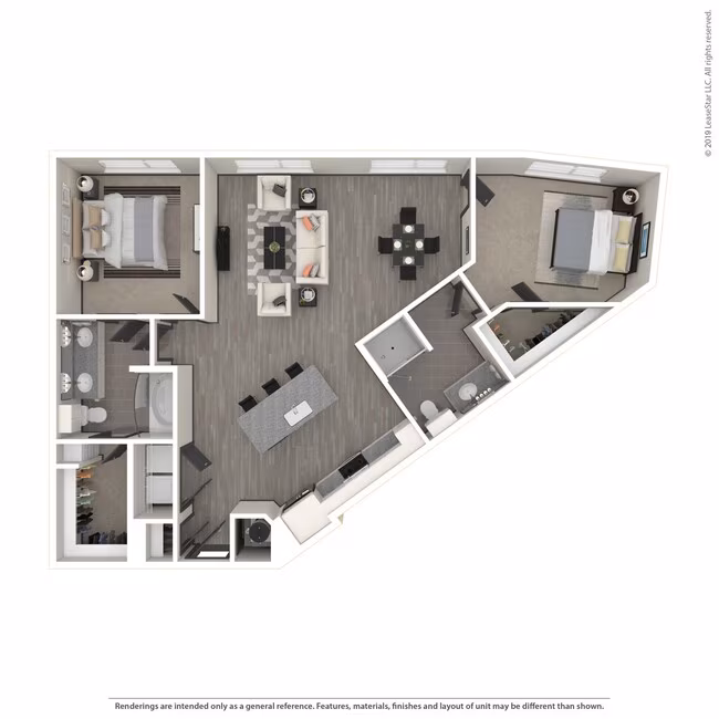 C1 516 floor plan