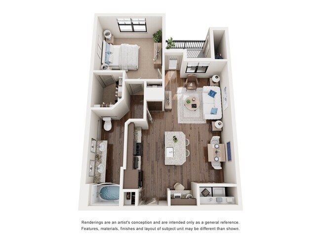 Unit 5101 floor plan