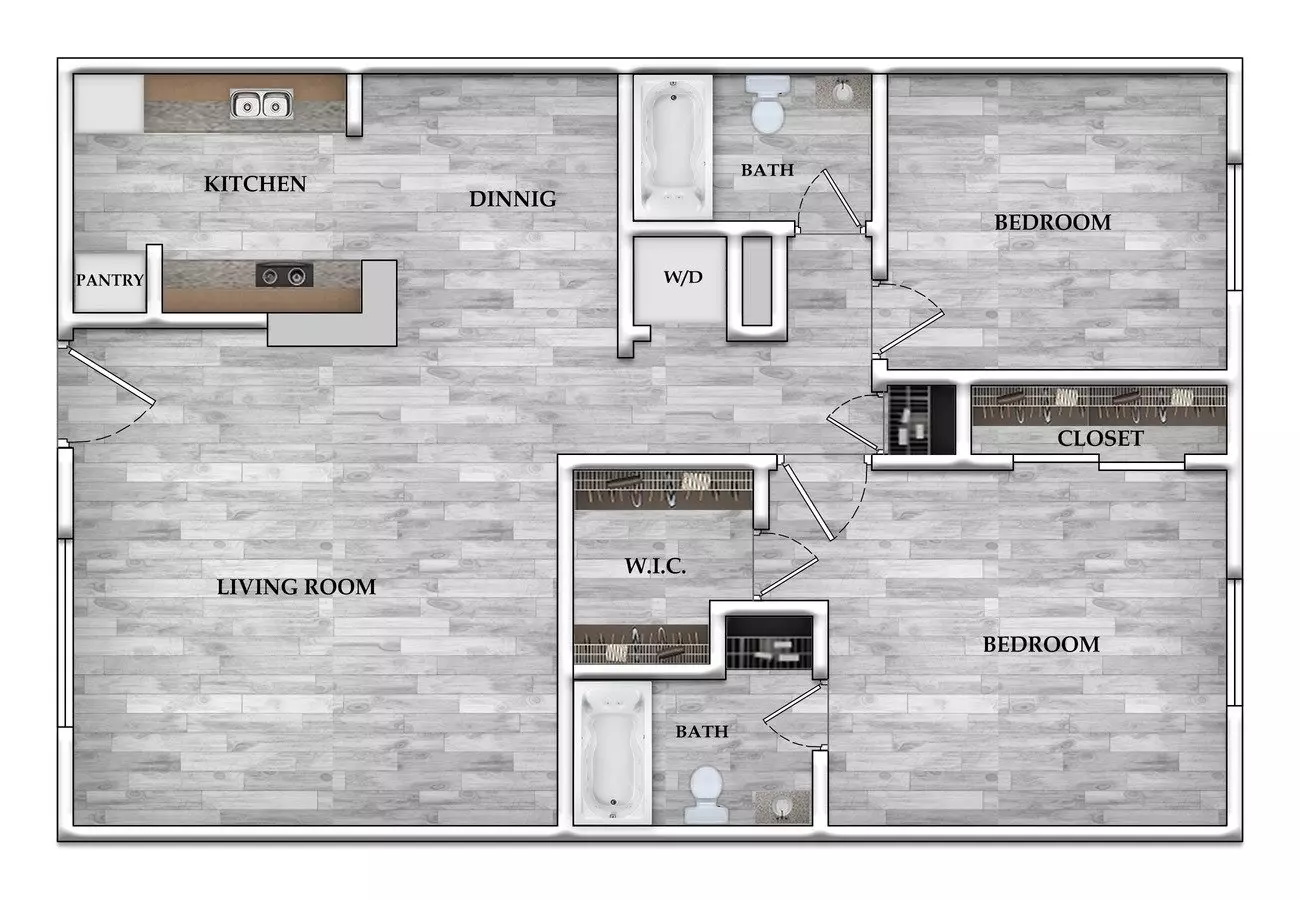 Unit 125 125 floor plan