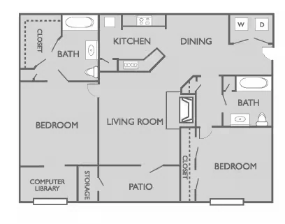 Unit 6304 6304 floor plan