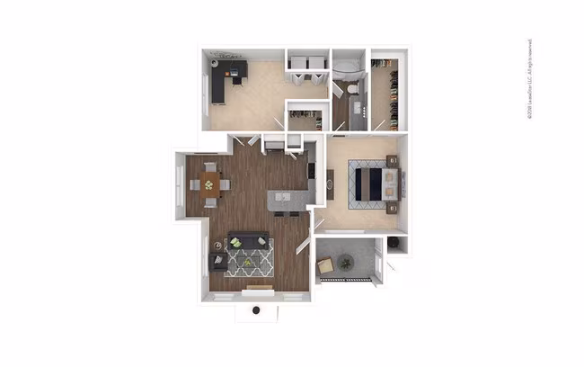 B1 421 floor plan