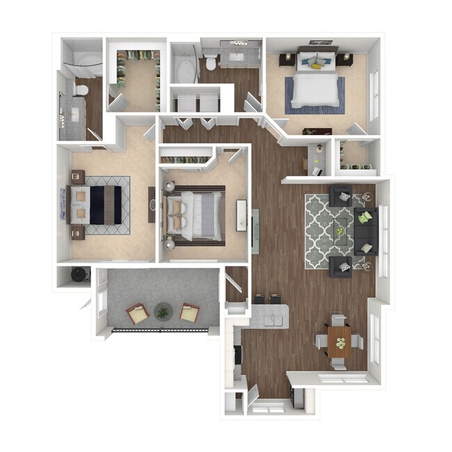 Unit 331 floor plan