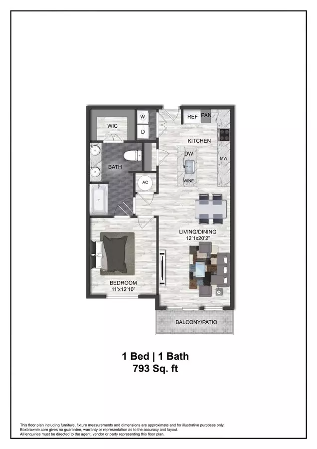 Unit 612 612 floor plan