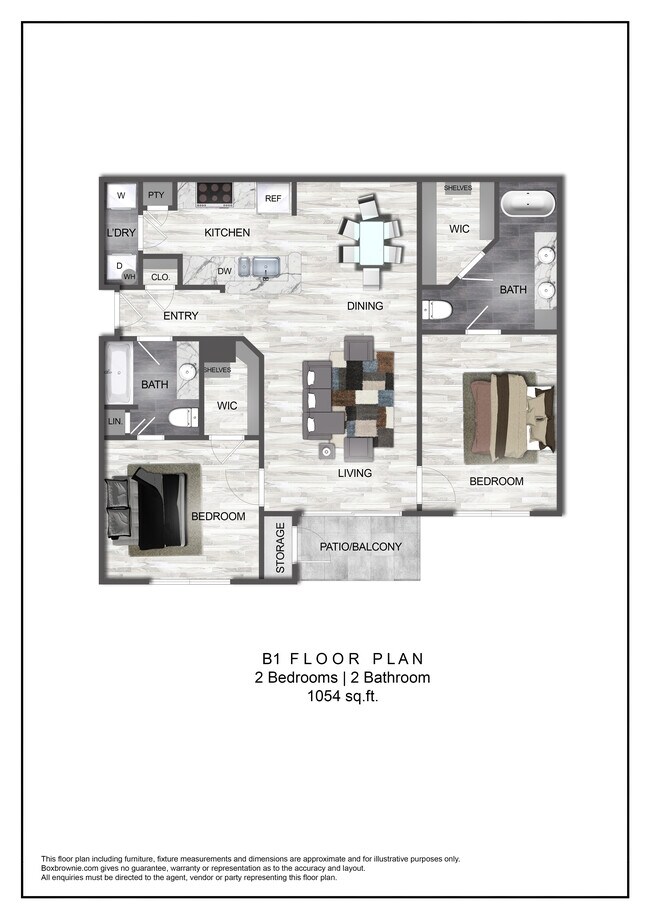 B1 7304 floor plan