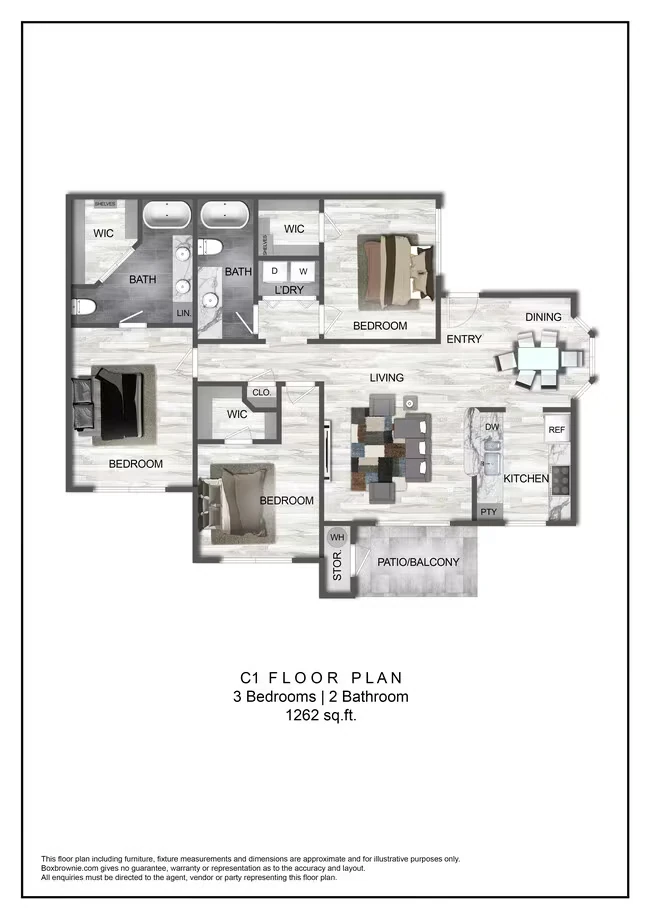 C1 7301 floor plan