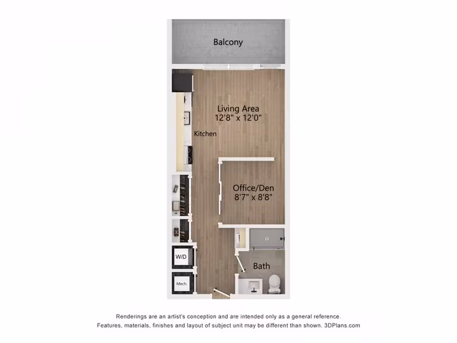 Unit 0467 floor plan