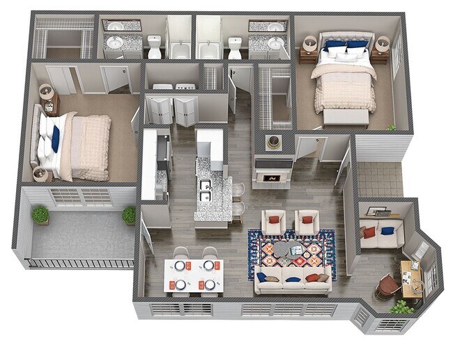 B2 0402 floor plan